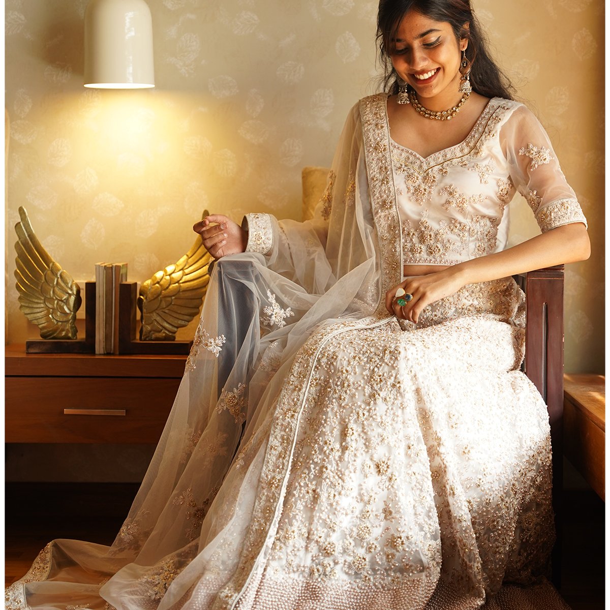 we make all type of wedding dress as per your request  please contact through our web email 